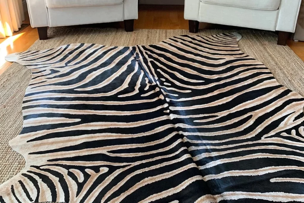 Zebra Cowhide Rugs